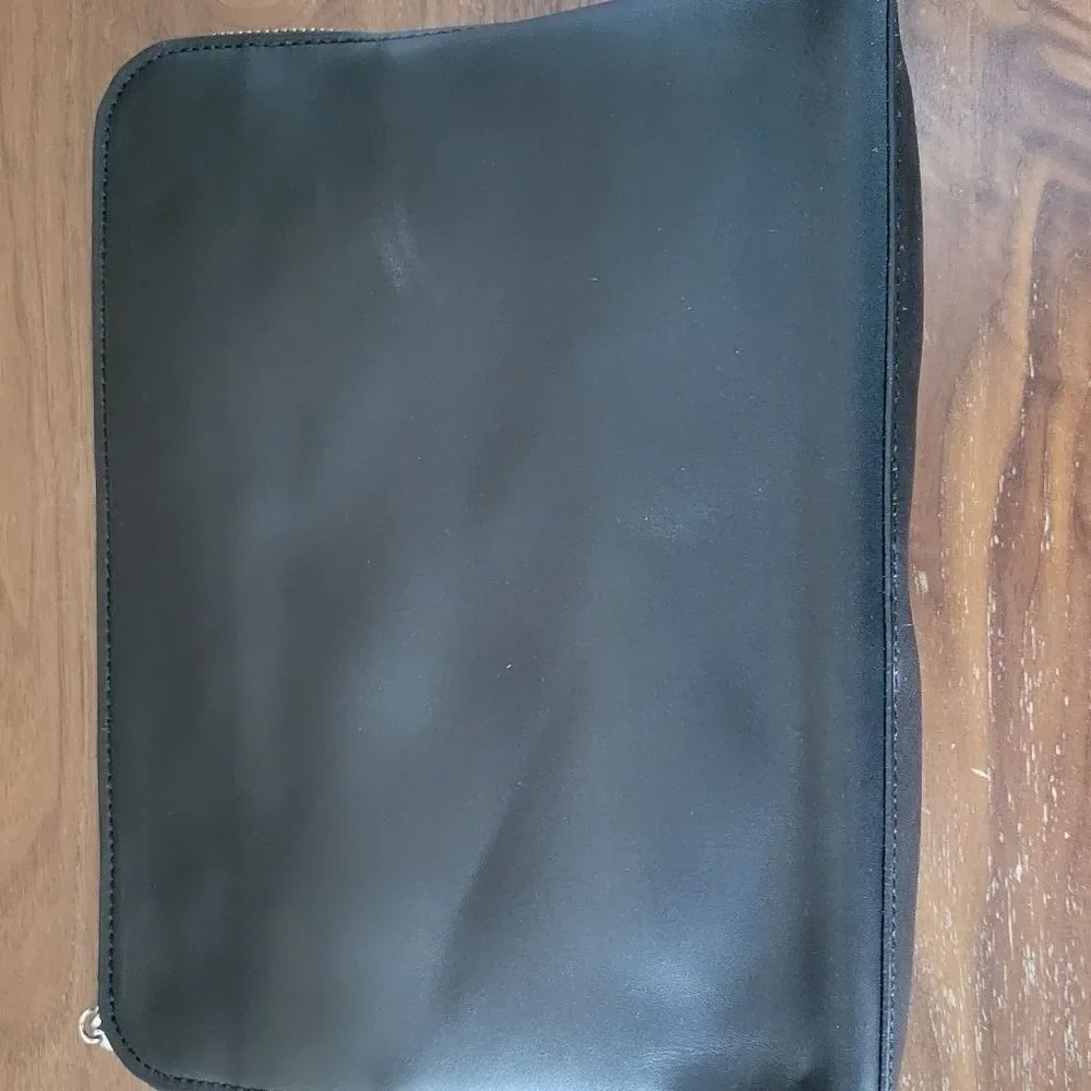 NWT 3.1 Phillip Lim 31 Cosmetic Pouch Bag iPad Luxury Travel Work Clutch Black